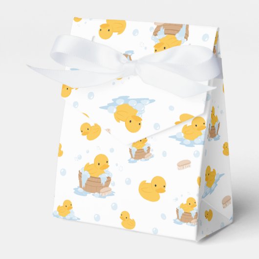 Ballotins Bubble de canard jaune boîte de préférence (Verso)