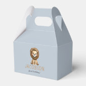 Ballotins Budget Wild One Safari Animaux Garçon fête d'anniv (Arrière)