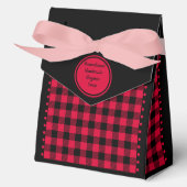 Ballotins Buffalo Check - Noir et Rouge - Tente 4x2x5 (Recto)