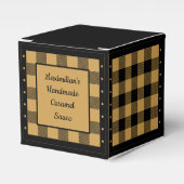 Ballotins Buffalo Check - Or et Noir - Classique (Verso)