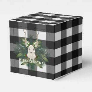 Ballotins Buffalo Plaid Festin Reindeer Noël