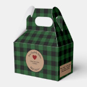 Ballotins Buffle Vert Plaid Cadeaux Cuits Avec Ingrédients (Verso)