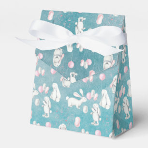 Ballotins Bunnies Bunny dans le ciel Cute Animal illustratio