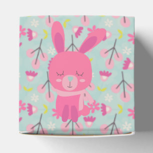 Ballotins Bunnies et fleurs roses
