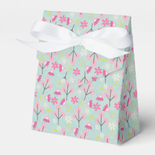 Ballotins Bunnies et fleurs roses