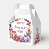 Ballotins Bunny Berry Première fête de fraise d'anniversaire (Arrière)