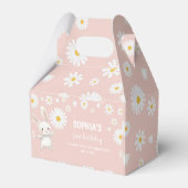 Ballotins Bunny Daisy 1er Anniversaire Fête Favoriser Box (Arrière)