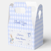 Ballotins Bunny Whimsical Rabbit Blue Baby Shower (Ouvert)