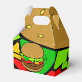 BALLOTINS BURGER FAVOR BURGER BASH BARBECUE TABLE FAVEUR (Arrière)