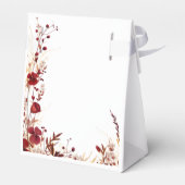 Ballotins Burgundy Red Floral Folio (Arrière)