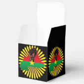 Ballotins Burkina Faso Carte, drapeau et première révolution (Ouvert)