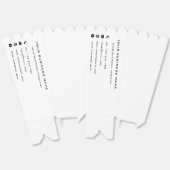 Ballotins BusinessName Info Société Promotional Popcorn Box (Déplié)