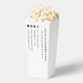 Ballotins BusinessName Info Société Promotional Popcorn Box (Sauté)