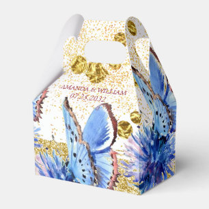 Ballotins Butterfly Elegant Moderne Mariage Favor Box