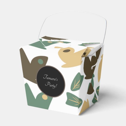 Ballotins Butterfly Nature Trail Green Fête d'anniversaire (Verso)