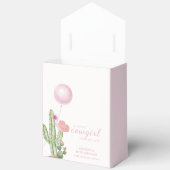 Ballotins Cactus à fleurs roses Baby shower à ballons (Ouvrir)