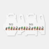 Ballotins Cactus et succulents dans des pots d'or Roses (Déplié)