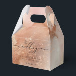 Ballotins Cadeau aquarelle poussière d'or rose<br><div class="desc">Cadeau aquarelle poussière d'or rose</div>