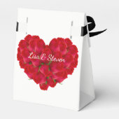 Ballotins Cadeau/Ballotin-Rouge Roses Coeur (Arrière)