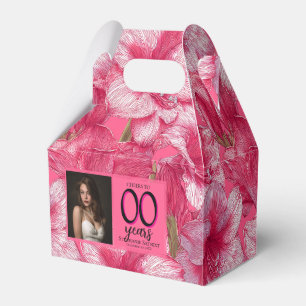 Ballotins Cadeau d'anniversaire floral Amaryllis pour fille