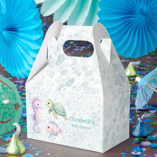 Ballotins Cadeau de Baby Shower Pastel Under The Sea