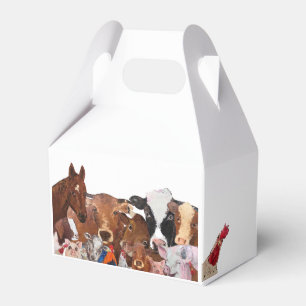 Ballotins Cadeau de fête d'animaux de ferme