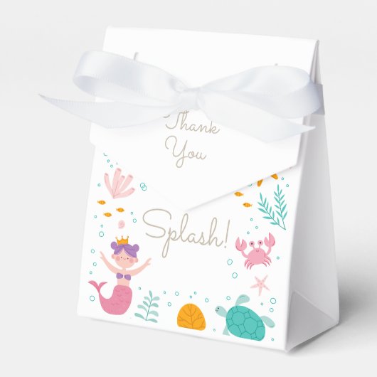 Ballotins Cadeau de fête d'anniversaire de sirène magique et (Verso)