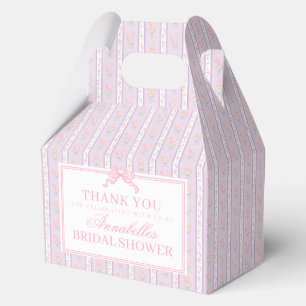 Ballotins Cadeau de Fête de Mariage Floral Fantaisie Violet