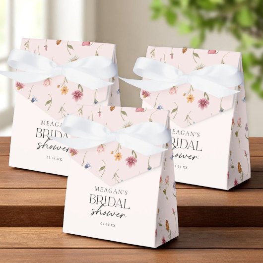 Ballotins Cadeau de Fête de Mariage Floral Rose Foncé