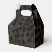 Ballotins Cadeau de fête d'impression léopard noir et rouge (Arrière)