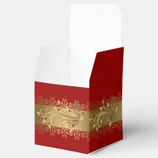 Ballotins Cadeau de Fêtes d'Entreprise Rouge et Or