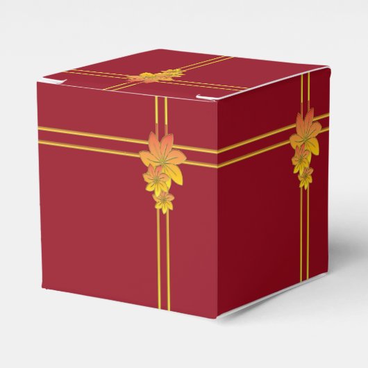 Ballotins Cadeau de fleurs (Verso)