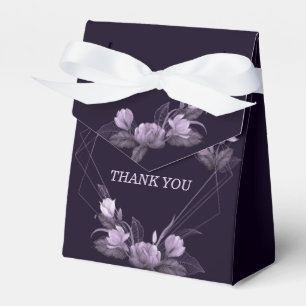 Ballotins Cadeau de groupe de mariage Violet floral géométri