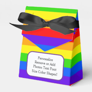 Ballotins Cadeau de mariage - Dessin arc-en-ciel personnalis