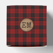Ballotins Cadeau de Naissance Initial Thème Plaid de Buffalo (Haut)