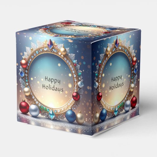 Ballotins Cadeau de Noël Ballotin de vacances (Arrière)