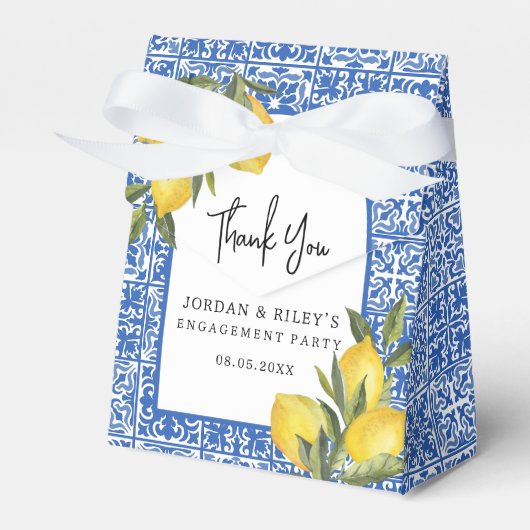 Ballotins Cadeau de remerciement de douche Main Squeeze Lemo (Verso)