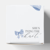 Ballotins Cadeau de shower de mariage Nœud papillon bleu s'u (Haut)