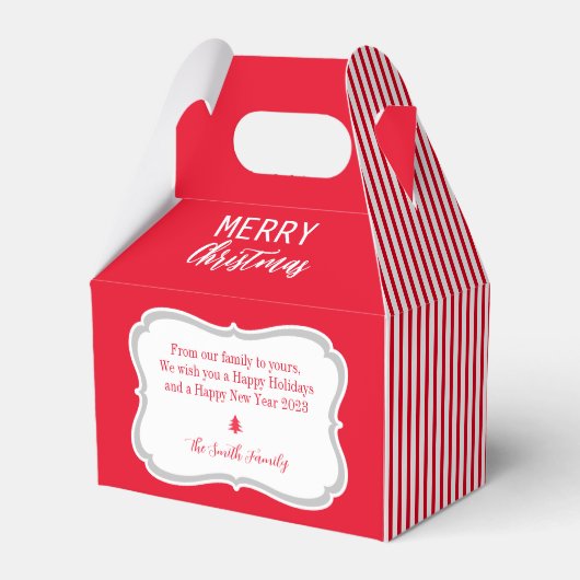 Ballotins Cadeau de vacances/Noël/Ballotin (Arrière)