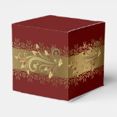 Ballotins Cadeau de vacances Red and Gold Holly (Arrière)