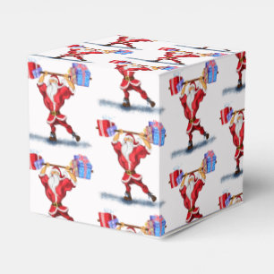 Ballotins Cadeau drôle de Noël pour Père Noël bodybuildeur