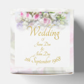 Ballotins Cadeau mariage - Mariée avec bouquet mariage color (Haut)