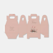 Ballotins Cadeau Mariage Merci fleur sauvage (Déplié)