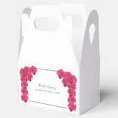 Ballotins Cadeau Mariage rose Roses (Ouvert)