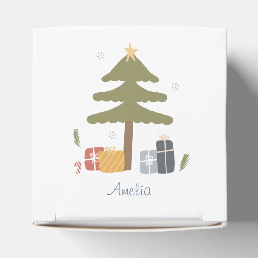 Ballotins Cadeau personnalisé Nordic Christmas Tree (Haut)
