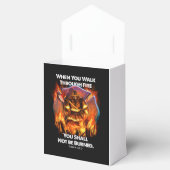 Ballotins Cadeau pompier | Quand vous traversez le feu (Ouvert)