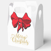 Ballotins Cadeau ruban rouge Joyeux Noël  (Ouvrir)