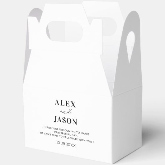 Ballotins Cadeaux de mariage personnalisés Accueil Mariage m (Ouvrir)