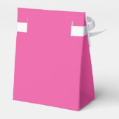 Ballotins Cadeaux de mariage personnalisés Fuchsia (Arrière)