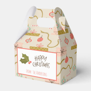 Ballotins Cadeaux de Noël rétro vintage